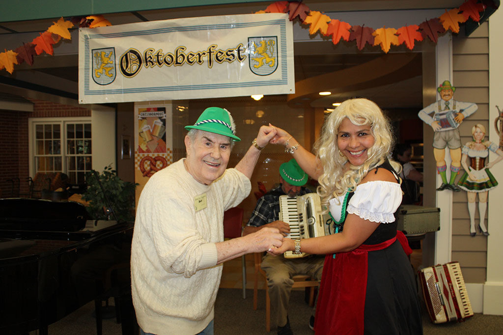Prost! Nursing home celebrates Oktoberfest with residents