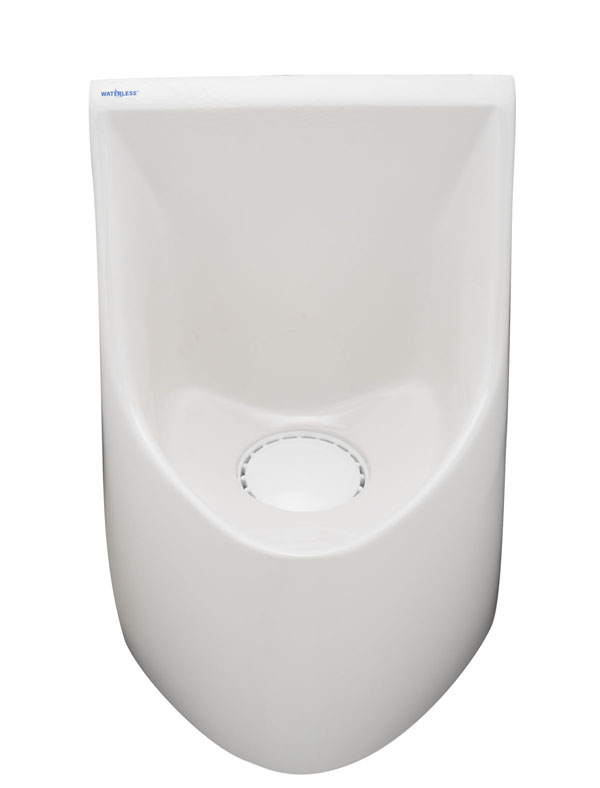 No-flush urinal provides waterless option