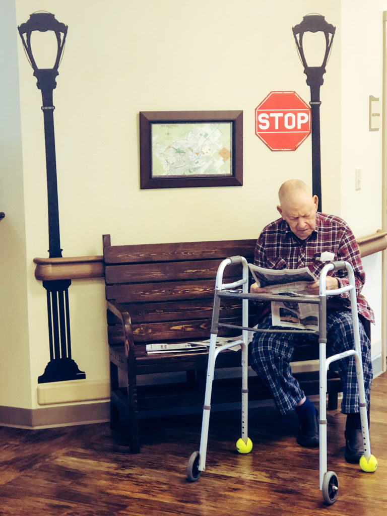 Nursing home takes lighter approach to address wandering