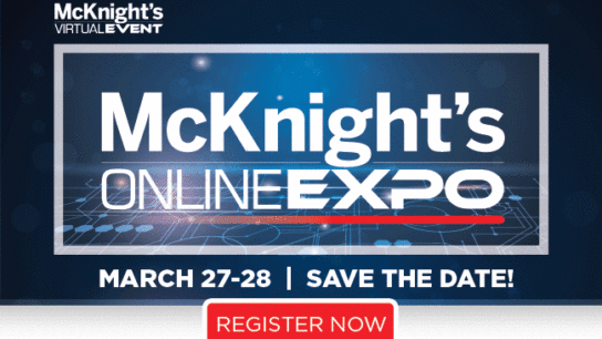 McKnight's Online Expo save the date