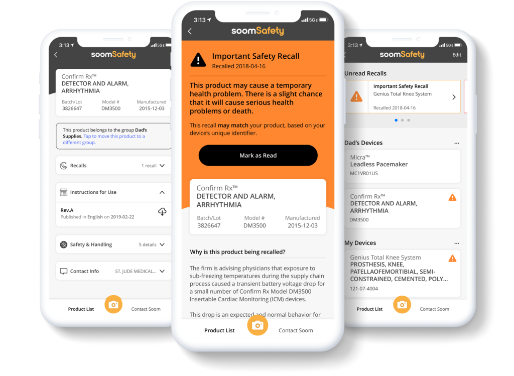 Soom releases medical device safety app