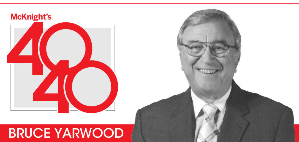McKnight’s 40 for 40: Bruce Yarwood