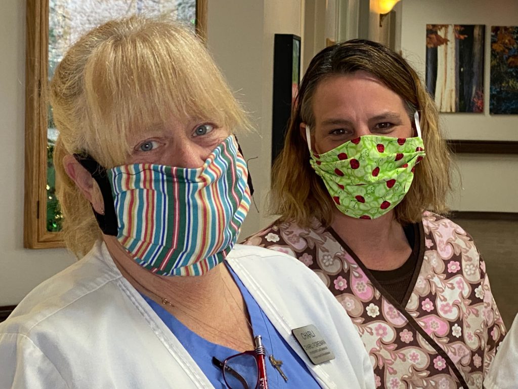 Campaign pledges to make millions of masks for providers; SNFs receive first donations