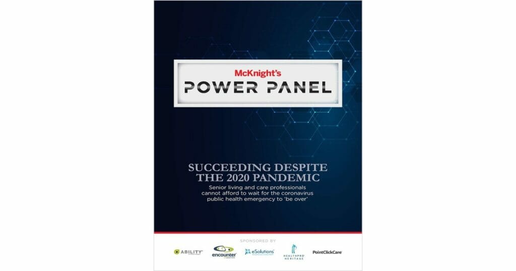 McKnight’s Power Panel: Succeeding Despite the 2020 Pandemic