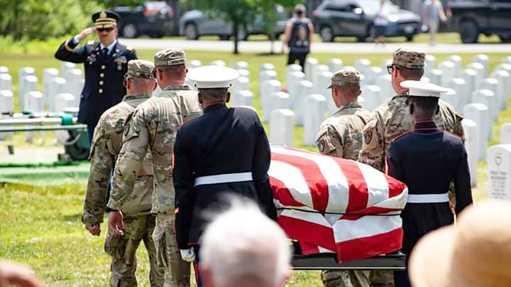 Hundreds of strangers attend, provide services at funeral of veteran abandoned at nursing home 